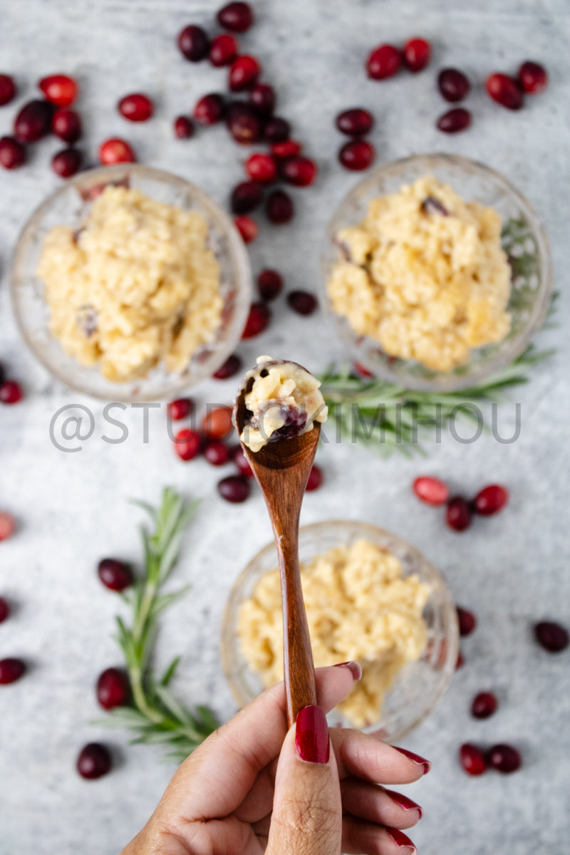 Semi-Exclusive Stove Top Rice Pudding on Concrete