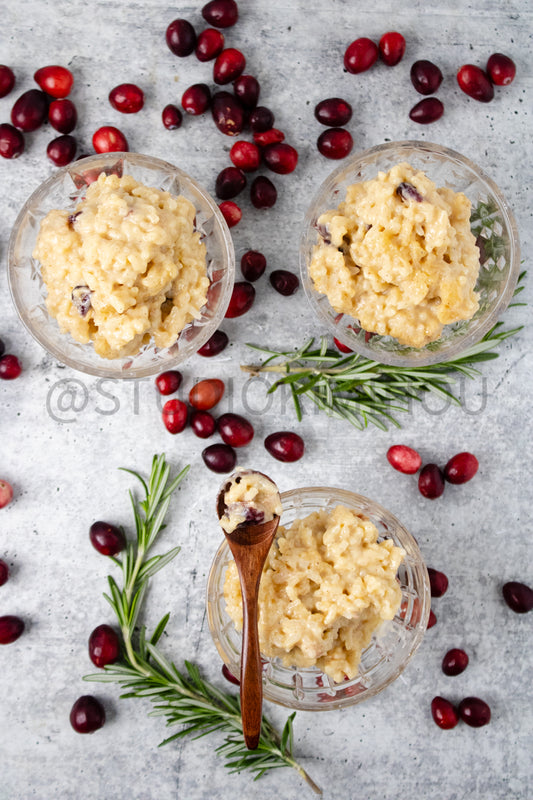 Semi-Exclusive Stove Top Rice Pudding on Concrete