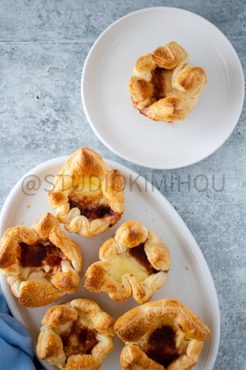 Semi-Exclusive Starbucks Sugar Plum Puff Pastry on Concrete