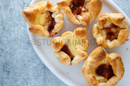 Semi-Exclusive Starbucks Sugar Plum Puff Pastry on Concrete