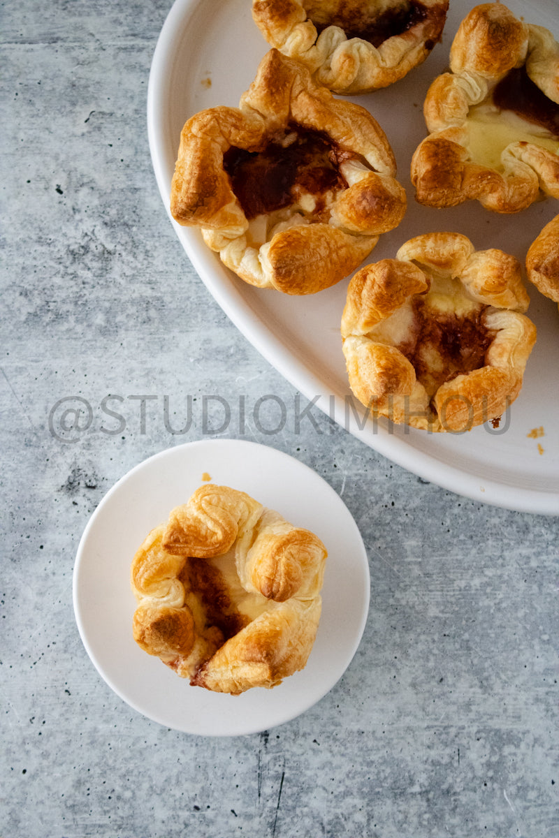 Semi-Exclusive Starbucks Sugar Plum Puff Pastry on Concrete