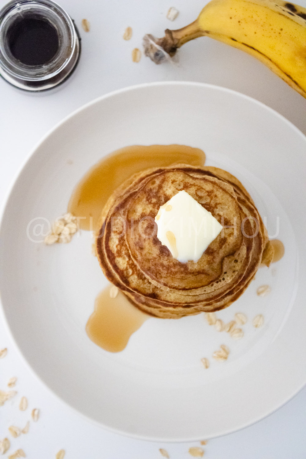 PLR- Banana Oat Pancakes