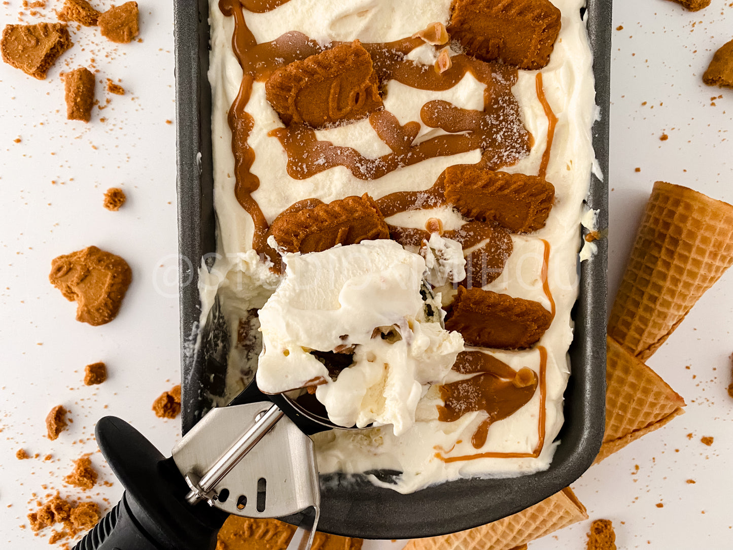 PLR- Biscoff Cheesecake Ice Cream
