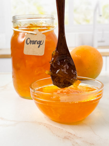 Semi-Exclusive Orange Marmalade on Champagne Marble