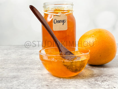 Semi-Exclusive Orange Marmalade on Concrete