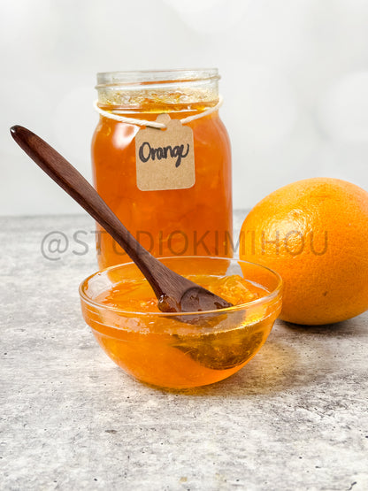 Semi-Exclusive Orange Marmalade on Concrete