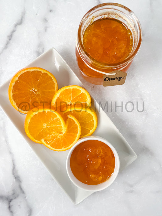 Semi-Exclusive Orange Marmalade on Marble