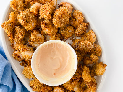 PLR- Air Fryer Popcorn Shrimp
