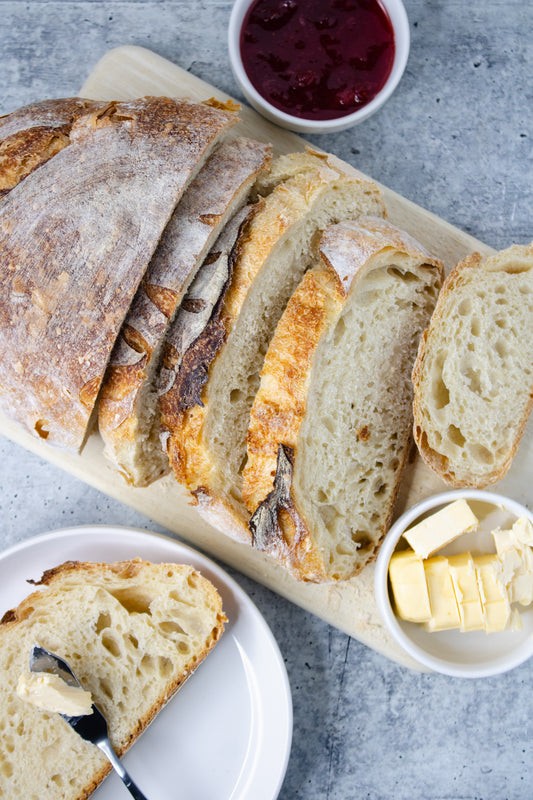 Semi-Exclusive Sourdough Bread on Concrete