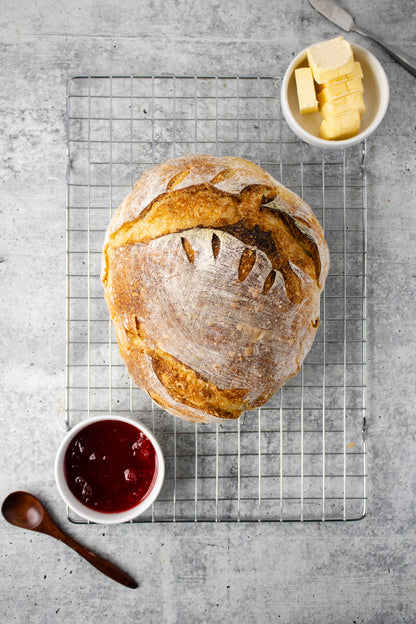 Semi-Exclusive Sourdough Bread on Concrete